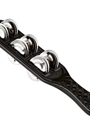 Nino 13BK - Bâtons à Cymbalettes 10'' - Noir | Haute qualité