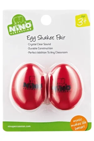 Nino 540SR2 - Paire d'oeufs Shakers - Rouge - Prix spécial
