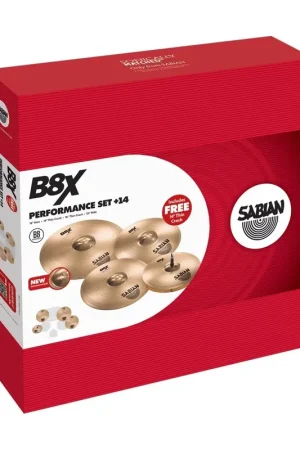 Sabian&nbsp;B8X Set harmonique Performance 14"-16"-20" + crash 18" offerte | Très bien noté