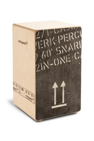 Schlagwerk&nbsp;CP404BLK - Cajon 2inOne CP404 Black édition- Large | Jusqu'à épuisement des stocks