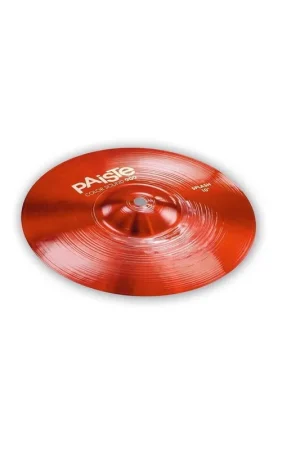 Qualité professionnelle | Paiste 900 Series Color Sound Rouge 12" Splash