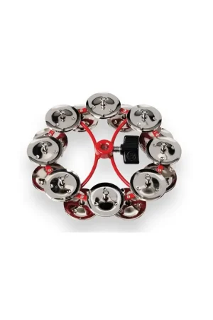 Latin Percussion LP191NYD - Tambourin City Hi-Hat Jingle Ring, double rangées | Liquidation