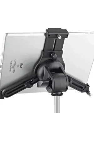 Meilleur prix | K&M&nbsp;19790 - Support Tablette Universel sur filetage type pied de micro
