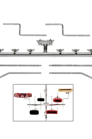 Commandez dès aujourd'hui - Meinl PMC-6 - Barre support Percussions 6 bras