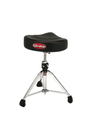 Offre exclusive - Gibraltar 9608-2T Noir - siège assise selle, vis centrale, revêtement bi-matière