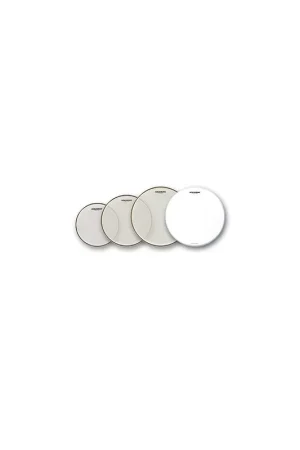 Retour facile - Aquarian PACK CLASSIC CLEAR transparente 10",12",14" + Satin Finish 14"