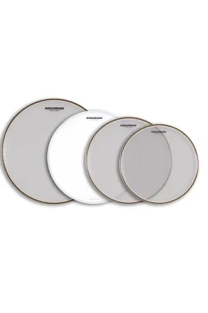 Aquarian PACK CLASSIC CLEAR transparente 10", 12" ,16" + Satin Finish 14" | Paiement sécurisé