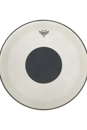 Offre flash - Remo POWERSTROKE 3 Sablée 24'' Grosse-caisse - avec large renfort noir