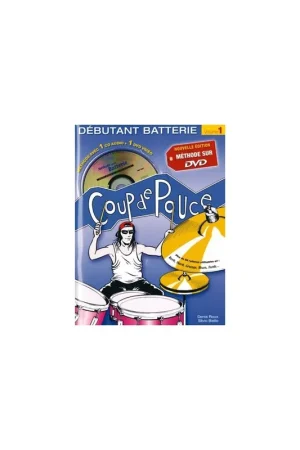 Divers&nbsp;MF921 - Méthode coup de pouce Batterie VOL 1 + CD + DVD - Bien noté