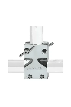 Gibraltar&nbsp;GRSCTL - Raccord chromé en T pour pieds de rack - Disponible