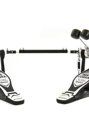 Quantité limitée - Tama&nbsp;HP600DTW - Iron Cobra 600 - Double pédale grosse caisse - Double chaine - Came Duo Glide
