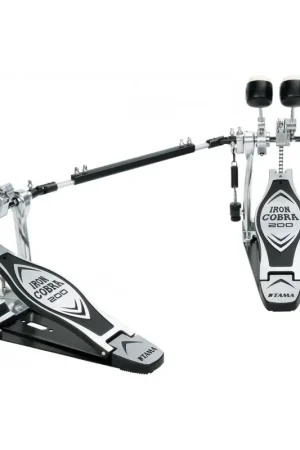 Tama HP200PTW - Iron Cobra 200 - Double pédale grosse caisse - Simple chaine - cames accélératrices Power Glide - Qualité supérieure