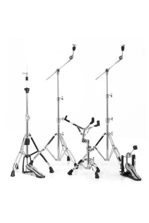Mapex MARS HP6005 - Pack hardware stands et pédales 5 éléments - CHROME - Fin de série