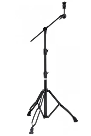 Très populaire | Mapex ARMORY B800EB - Stand cymbale perche, 3 parties, perche rentrante, double embase, tilter à frein - EBONY BLACK
