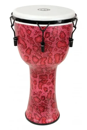 Vente flash | Meinl&nbsp;PMDJ9-S-F - Djembé 8'' peau synthétique, tendeur mécanique - RED SNAKE