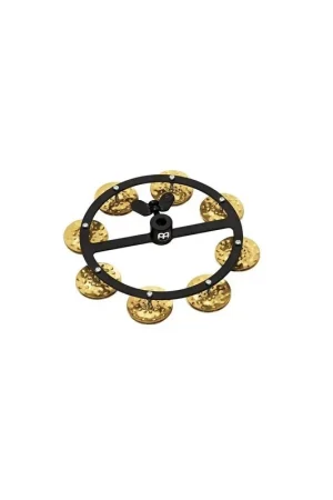 Produit phare | Meinl&nbsp;HTHH1B-BK - Tambourin hi-hat - 1 rangée cymbalettes Bronze