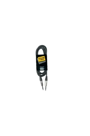 Yellow Cable Câble stéréo jack 6,35 (pad double zone) - 1 mètre | Expédition express