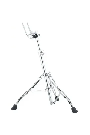 Tama&nbsp;HTW839W Roadpro Double Tom Stand - support double tom inclinable double embase | Commandez dès aujourd'hui