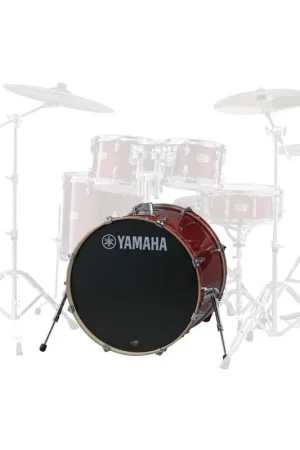 Bon plan - Yamaha SBB2217CR - Grosse-caisse Stage Custom Birch - 22" x 17" - Cranberry Red