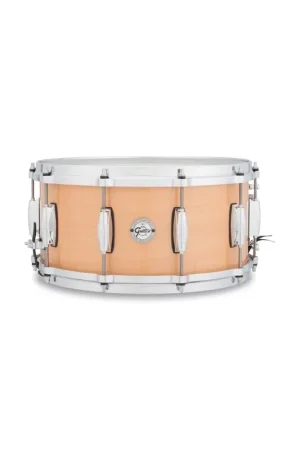Prix réduit - Gretsch S1-6514-MPL - Caisse claire Silver Serie 14''x6,5 Maple Gloss Natural Finish