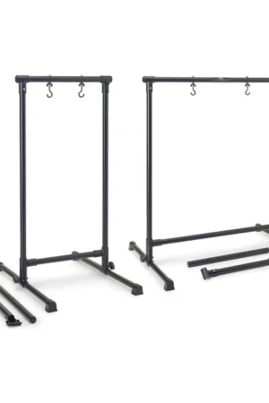 Stagg&nbsp;GOS-0828 - Stand en métal pour Gong, avec 2 barres centrales interchangeables - Achetez dès maintenant