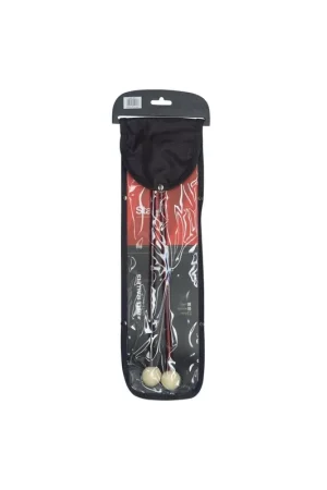 Stagg SMB-WN1 - Paire de mailloches en érable pour cloche, avec tête en nylon blanc - Qualité professionnelle