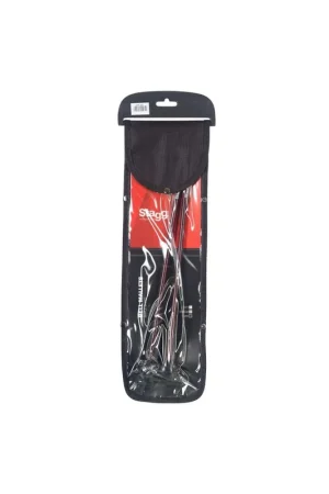 Promotion - Stagg&nbsp;SMB-WR1 - Paire de mailloches en érable pour cloche, avec tête en caoutchouc noir