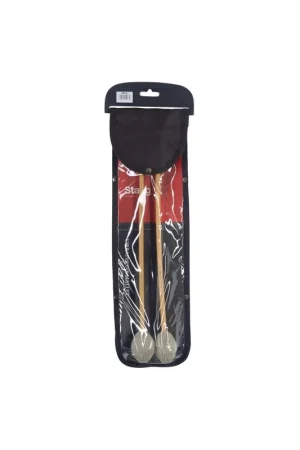 Dernier arrivage - Stagg SMV-RS - Paire de mailloches en rotin pour Vibraphone - Soft