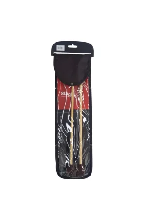 Prix spécial - Stagg SMV-RH - Paire de mailloches en rotin pour Vibraphone - Hard