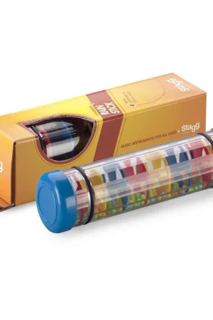 Stagg RSM-8 - Bâton de pluie en plastique avec 8 compartiments - Bien noté