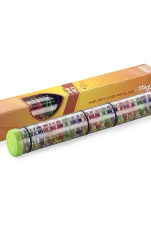 Offre à durée limitée - Stagg RSM-16 - Bâton de pluie en plastique avec 16 compartiments