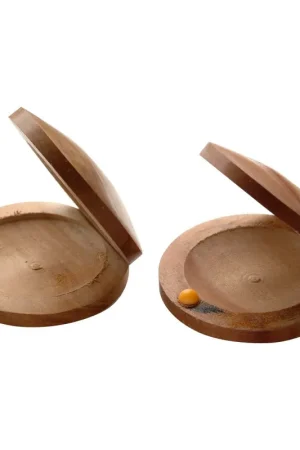 Plus que quelques articles - Stagg CAS-W - Paire de castagnettes en bois (jujubier)