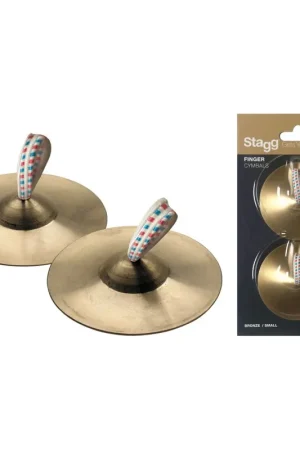 Stagg&nbsp;FCY-7 - Paire de crotales en bronze - Plus que quelques jours