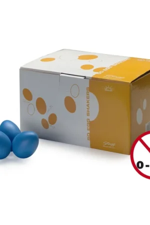 Stagg&nbsp;EGG-50 BLM - Boite de 50 Egg Shakers en plastique | Haute qualité