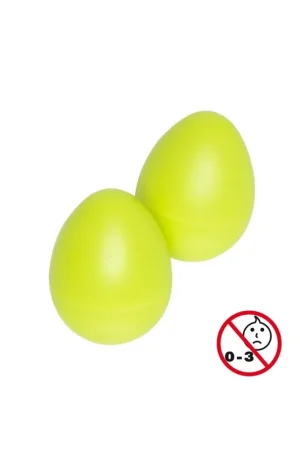 Expédition rapide | Stagg EGG-2 GR - Paire de Egg Shakers en plastique