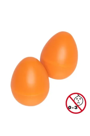 Prix choc | Stagg EGG-2 OR - Paire de Egg Shakers en plastique