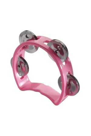 Stagg&nbsp;TAB-MINI/PK - Mini tambourin en plastique avec 4 cymbalettes - Nouveauté