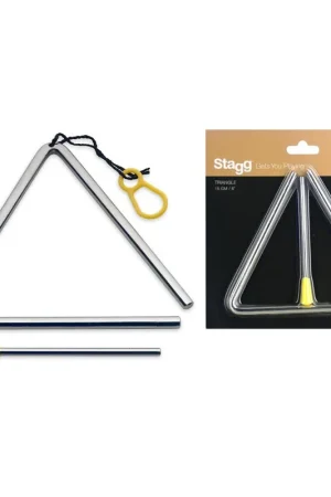 Achat sécurisé | Stagg TRI-6 - Triangle 6" avec battant