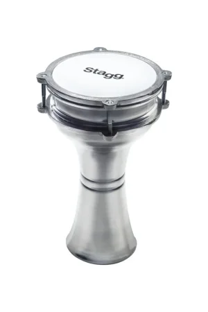 Ajoutez au panier - Stagg ALM.PL15 - 15 cm Darbuka aluminium lisse