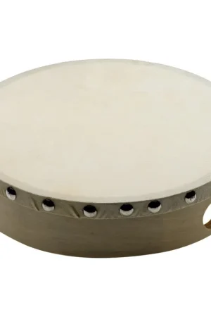 Stagg SHD-1008 - Tambour à main 8" pré-accordé en bois, peau fixe rivetée - Achetez maintenant