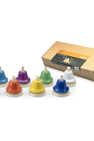 Plus que quelques pièces - Stagg TB SET - Ensemble de 8 "Tick Bells" de table, 1 octave