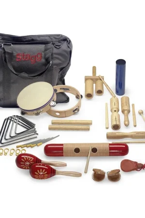 Stagg&nbsp;CPJ-05 - Kit percussion pour enfants, avec sac | Très demandé