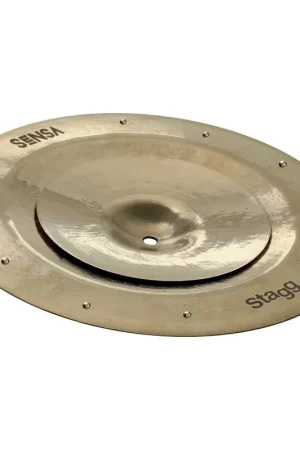 Commandez dès aujourd'hui | Stagg SEN-STA0814 ZZ - Ensemble de cymbales SENSA Brillant - Stack (8" + 14" sizzle)