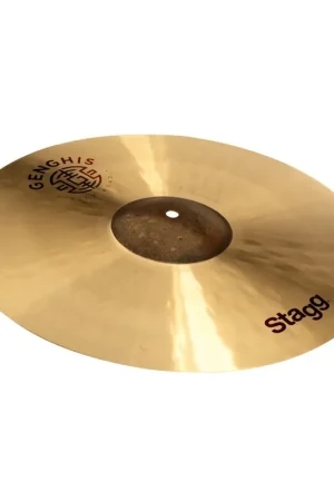 Très populaire - Stagg GENG-CM16E - Cymbale Genghis medium crash 16", série Exo