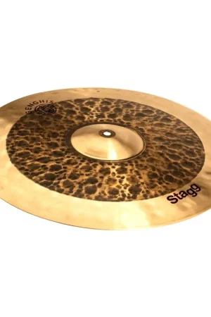 Expédition immédiate | Stagg GENG-CM19D - Cymbale Genghis medium crash 19", série Duo