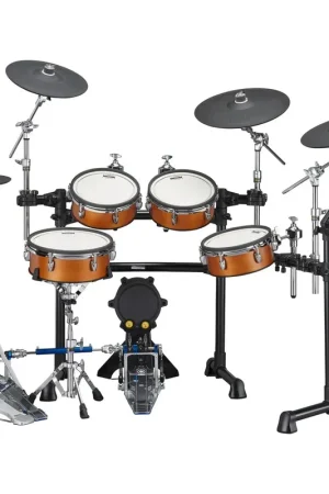 Yamaha&nbsp;DTX8K-X RW - Kit batterie électronique DTX8 pads SILICONE TCS - Real Wood - Prix spécial