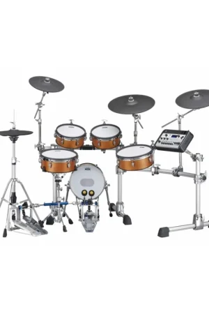 Yamaha&nbsp;DTX8K-M RW - Kit batterie électronique DTX8 pads PEAUX MESH - Real Wood | Achat sécurisé