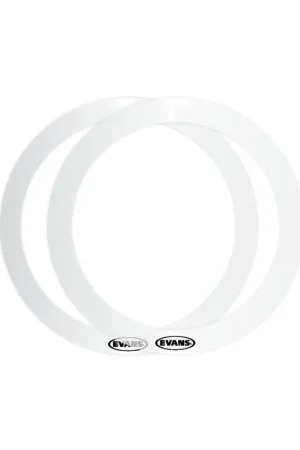 Prix usine - Evans Atténuateurs d'harmonique - Pack de 2 E-Rings Caisse Claire 14x1" et 14x1,5"
