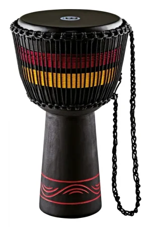 Tout juste disponible - Meinl ADJ7-XL - Djembe Earth 13" Noir Rouge Jaune