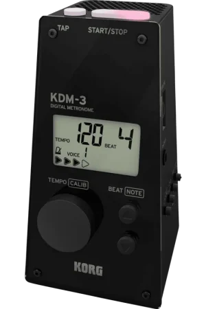 Korg KDM-3 BLACK - Métronome pyramide Noir | Prix mini